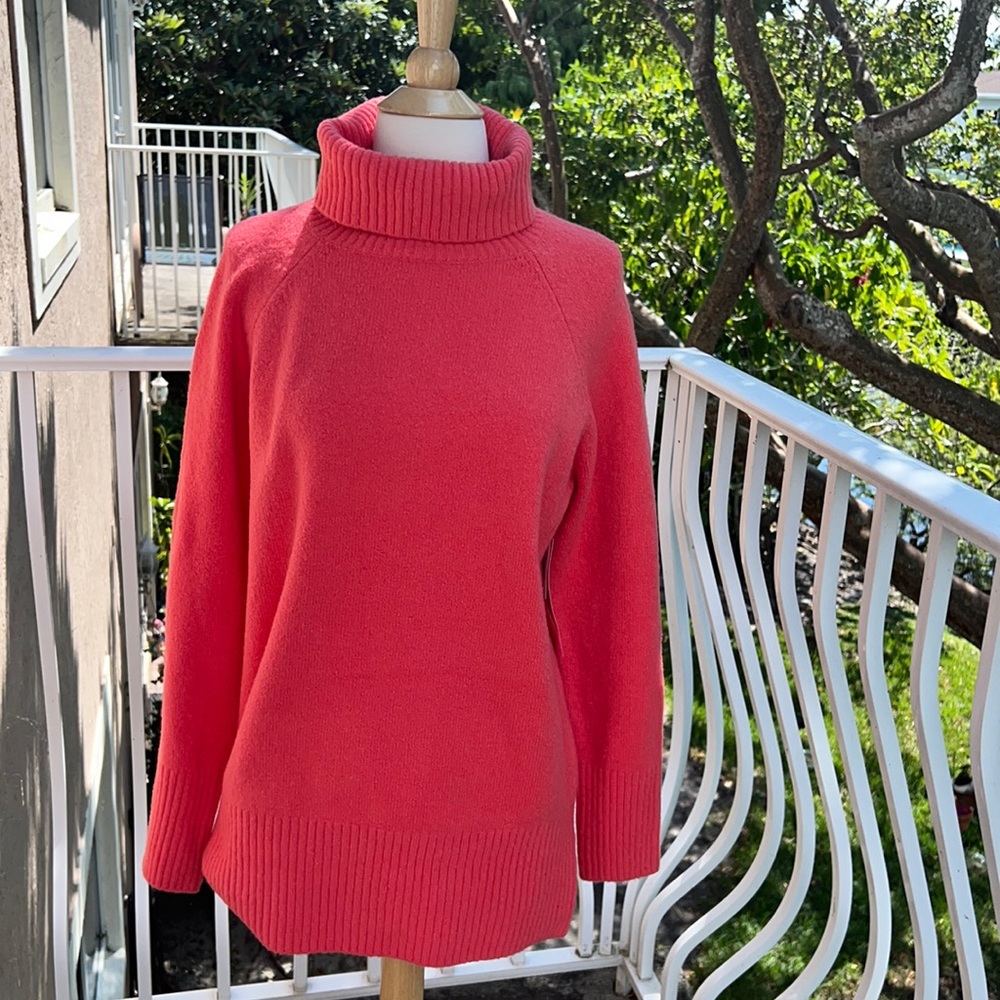 Goodthreads cable, neck, sweater, size M